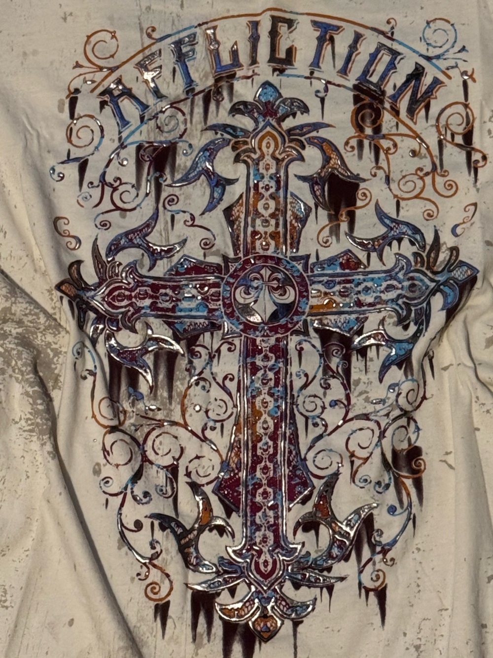Affliction Tee. - Picture 3 of 5